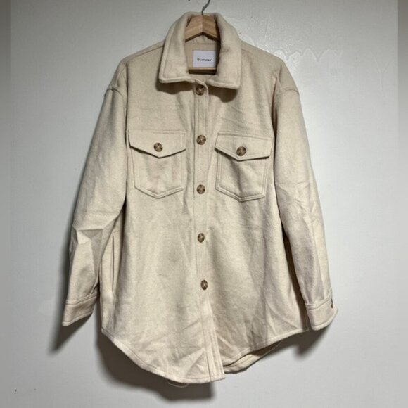Bluenotes Oversized Cream Shacket – Size XL - Picture 2 of 12
